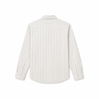White Cotton Linen Relaxed Shirt