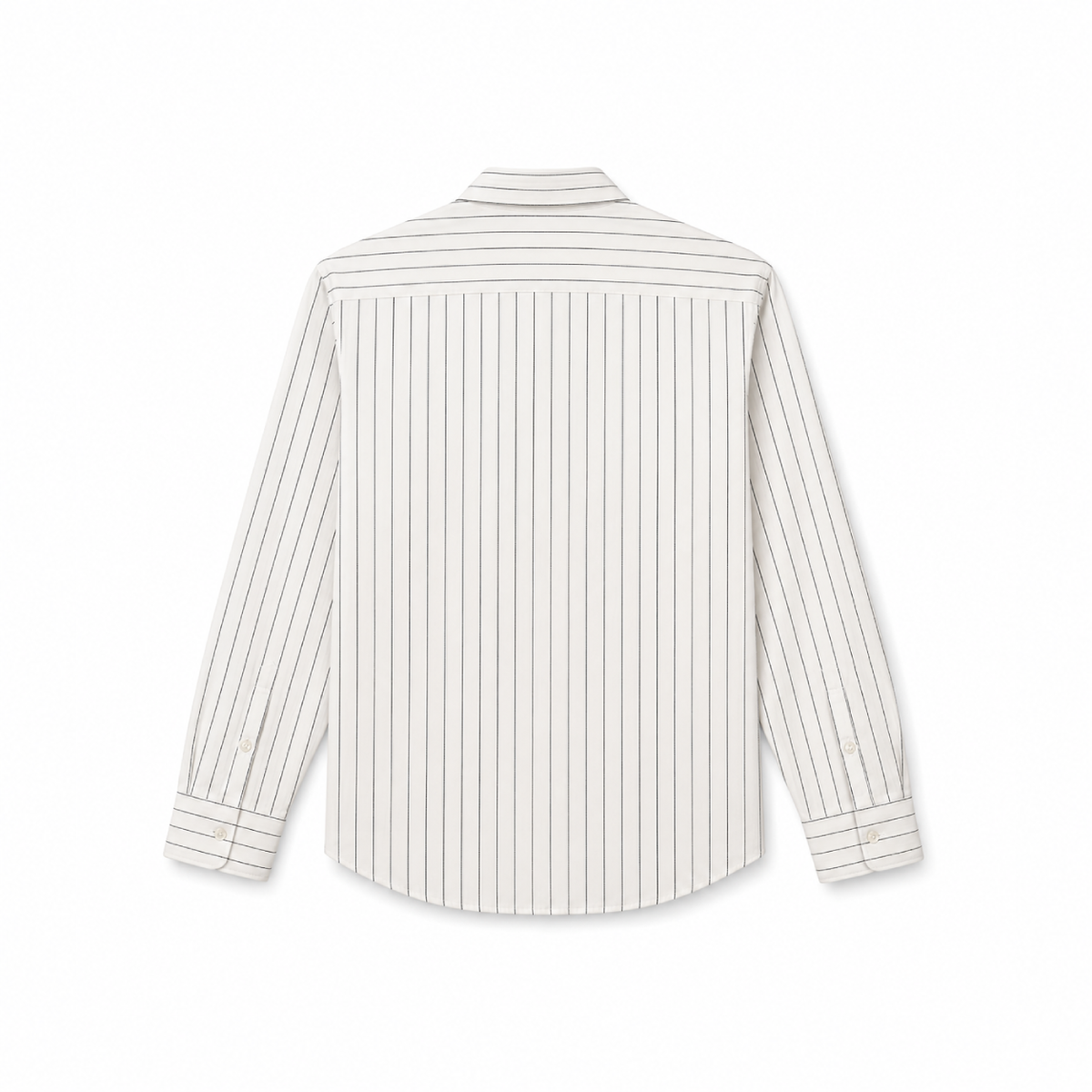 White Cotton Linen Relaxed Shirt